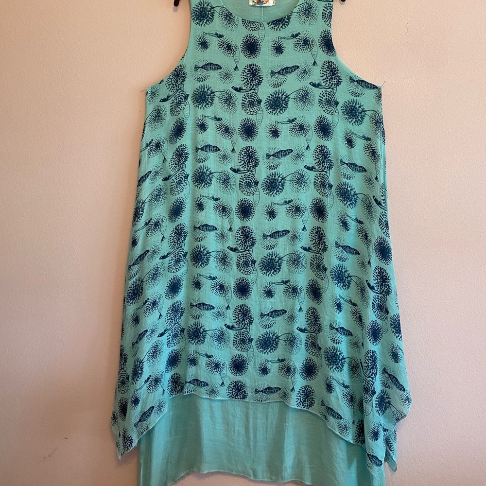 Flowing Gauze Bohemian Dress